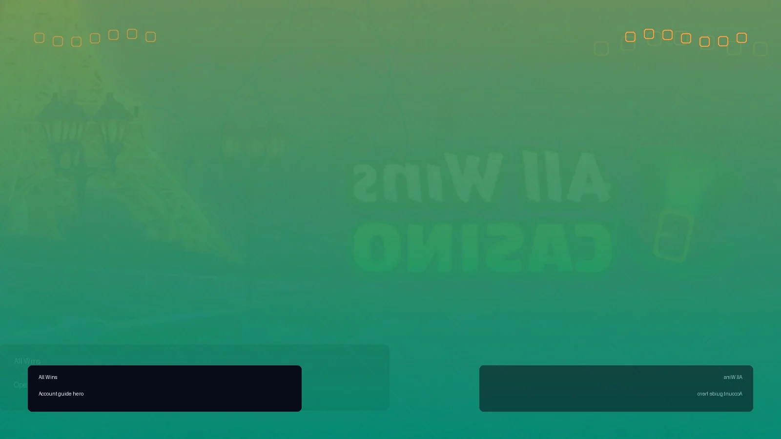 All Wins account guide background